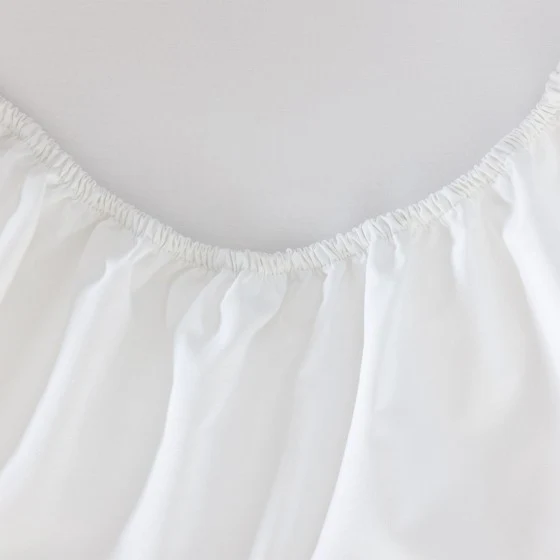 Drap housse Percale Blanc - Image 2