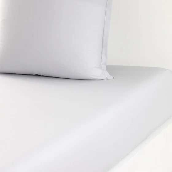 Drap housse Percale Glacier