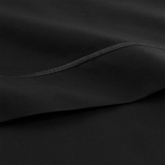 Drap plat Percale Noir - Image 2