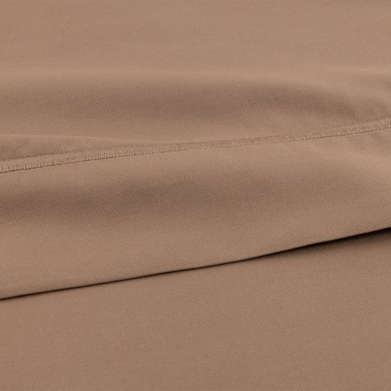 Drap plat Percale Taupe - Image 2