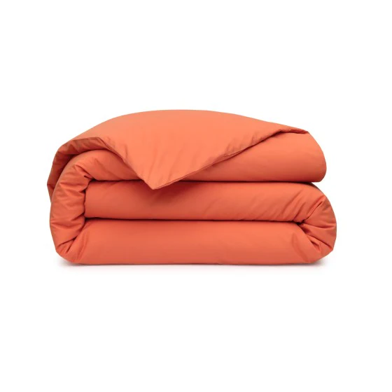 Housse de couette Percale Mandarine - Image 2