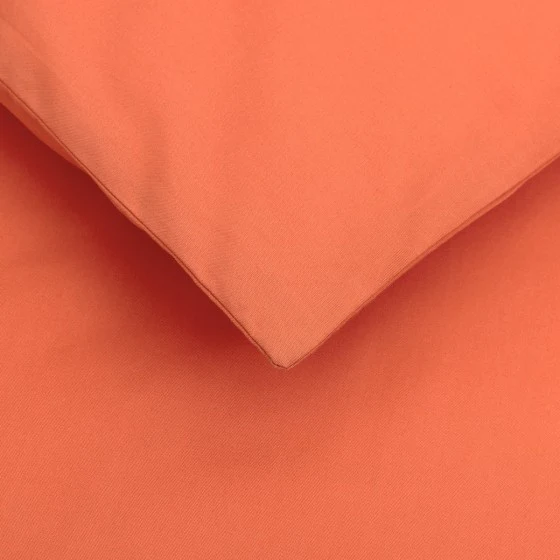 Housse de couette Percale Mandarine - Image 3