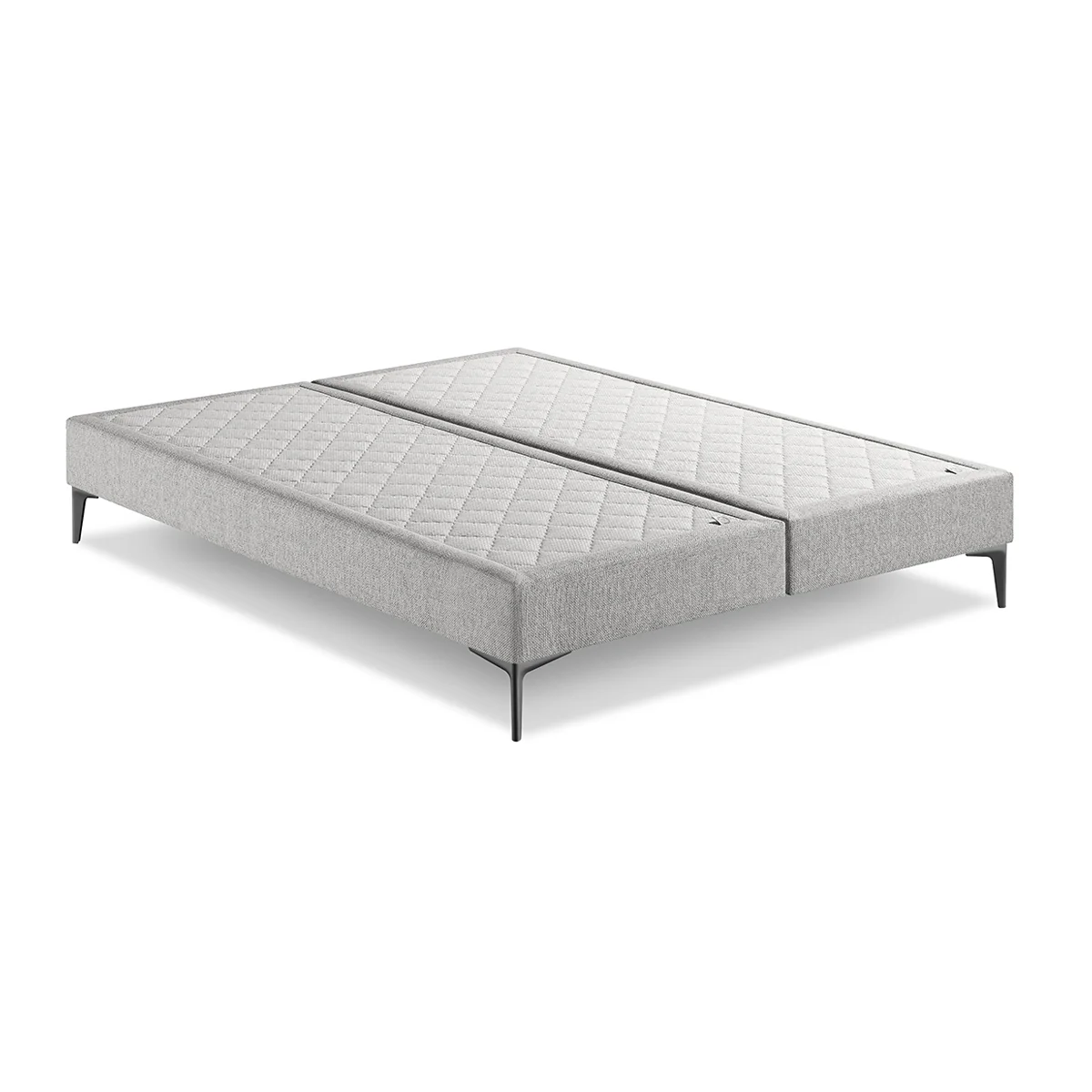 Sommier Somspring Gris