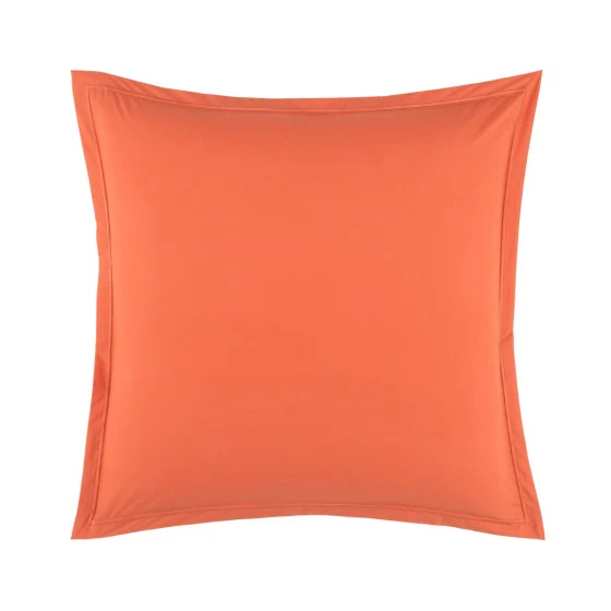 Taie d'oreiller Percale Mandarine - Image 2