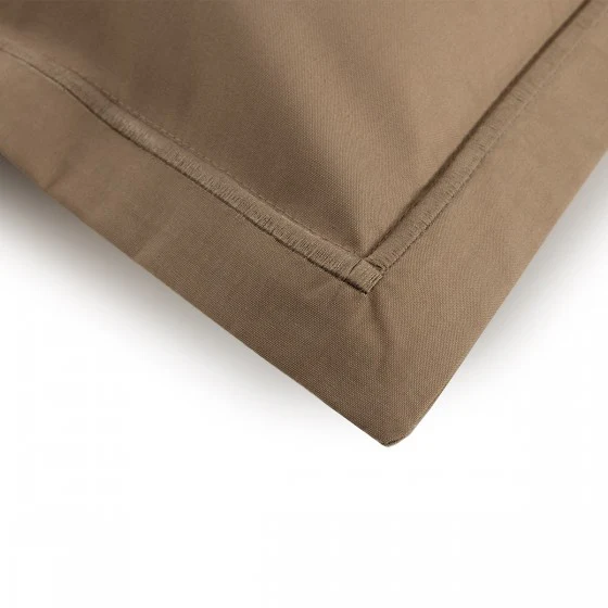 Taie d'oreiller Percale Taupe - Image 5