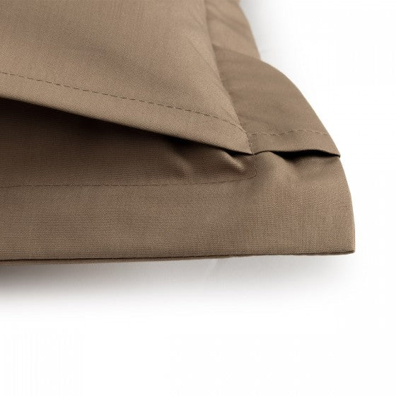 Taie d'oreiller Percale Taupe - Image 6